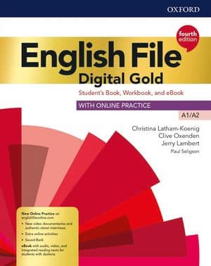 Copertina English File Digital Gold A1-A2 4Ed