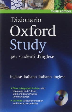 Copertina Oxford Study Dictionary 2012