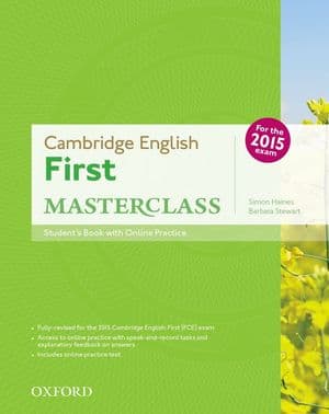 Copertina First Masterclass (Edizione Riv  Esame 2015) Sb