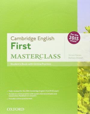 Copertina First Masterclass (Edizione Riv  Esame 2015): Misto Premium S/C