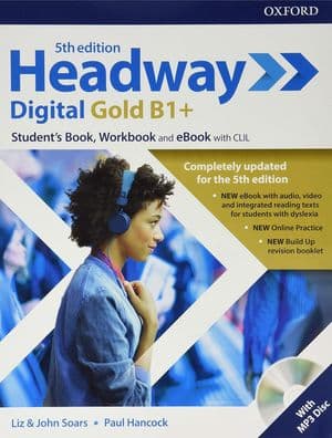 Copertina Headway Digital Gold B1+ 5Th Ed