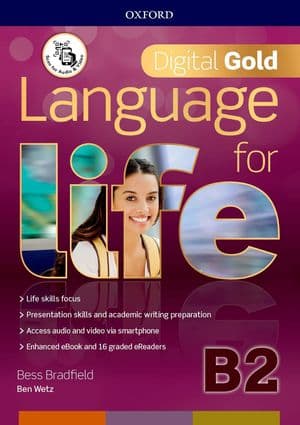 Copertina Language For Life B2 Digital Gold