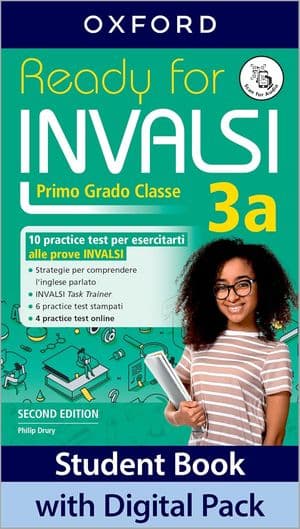 Copertina Ready For Invalsi Ss1 2E: Sb Pk