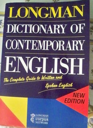 Copertina Dictionary Of Contemporany English Longman
