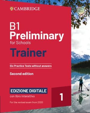 Copertina Preliminary For Schools Trainer For Updated 2020 Exam New Ed.Digitale