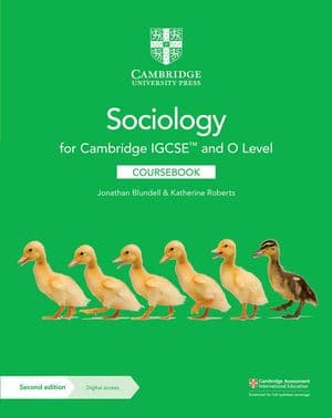 Copertina Cambridge Igcse And O Level Sociology Second Edition