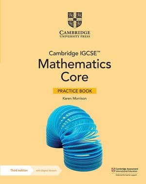 Copertina Cambridge Igcse Mathematics 3Rd Ed: Core Practice Book