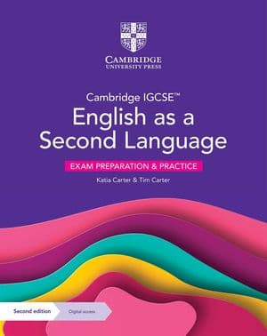 Copertina Cambridge Igcse English As A Second Language Exam Preparation And Practice