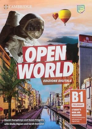 Copertina Open World Prel B1 Sb/Wb+Ebook+Digital Pack Con Test&Train
