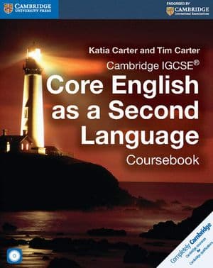 Copertina Cambridge Igcse Core English As A Second Language