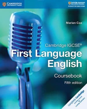 Copertina Cambridge Igcse First Language English Coursebook (Fifth Edition)