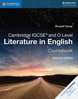 Copertina Cambridge Igcse And O Level Literature In English (2Ed.)