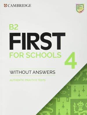 Copertina Cambridge English First For Schools B2 Student'S Book Without Answers