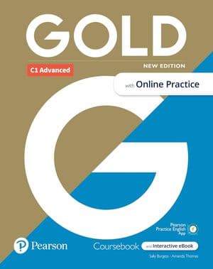 Copertina Gold C1 Student'S Book & Eb. + Myenglishlab, Online Prac., Digital Res & App