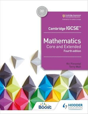 Copertina Cambridge Igcse Mathematics Core And Extended