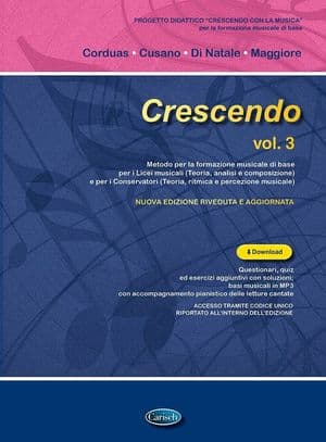Copertina Crescendo Vol. 3  (Nuova Edizione Aggiornata E Riveduta)