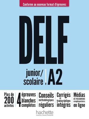 Copertina Delf A2 Scolaire Et Junior Livre Ed. 2020 Rif.+ Audio Telech