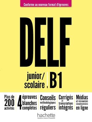 Copertina Delf B1 Scolaire Et Junior Livre Ed. 2021 Rif + Audio Telech