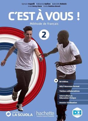 Copertina C'Est A Vous 2: Livre & Cahier