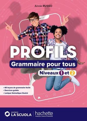 Copertina Profils - Grammaire Pour Tous (Niveaux 1 Et 2)