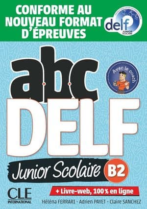 Copertina Abc Delf Junior Scolaire B2 2Ed+Livre Web+Dvd Edition 20