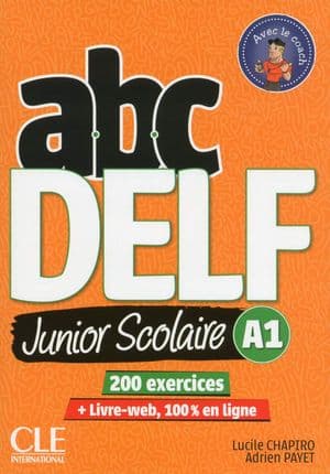 Copertina Abc Delf Junior Scolaire A1+ Livre Web + Dvd