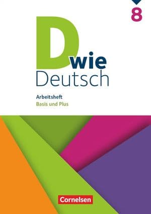 Copertina D Wie Deutsch - Basis Und Plus - Arbeitsheft 8