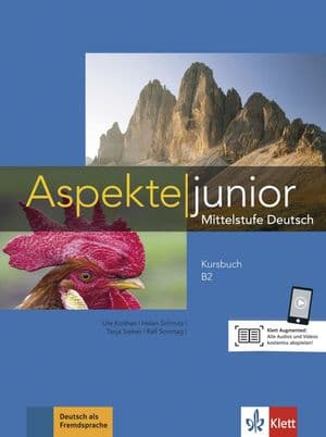 Copertina Aspekte Junior B2. Kursbuch Mit Audio
