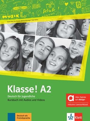 Copertina Klasse Kursbuch A2 Hybrid