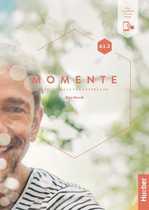 Copertina Momente A1.2, Kursbuch Con Versione Digitale