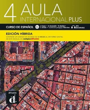 Copertina Aula Internacional Plus 4 Version Hybrida
