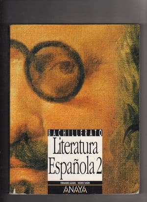 Copertina Literatura Espanola 2  Bachillerato