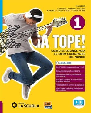Copertina A Tope! Nivel 1 Libro Del Estud. + Conoce El Mundo Hispano
