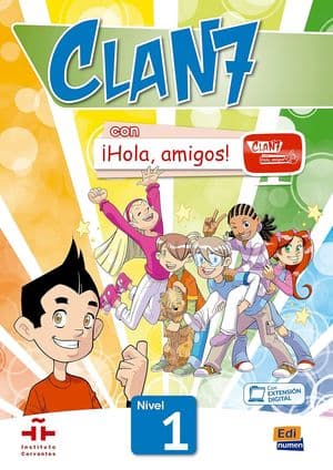 Copertina Clan 7 Con Hola, Amigos!- Nivel 1