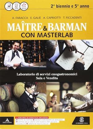 Copertina Maitre E Barman Con Masterlab