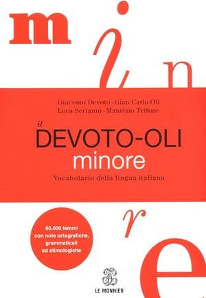 Copertina Devoto Oli Minor (Il)
