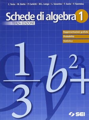 Copertina Schede Di Algebra 1 Terza Edizione