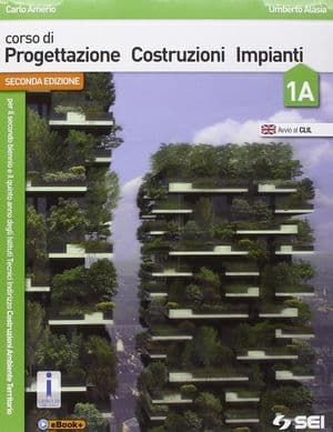 Copertina Corso Di Progett. Costruzioni Impianti 1A+1B +Tav. Progettazione-Sec.Edizione