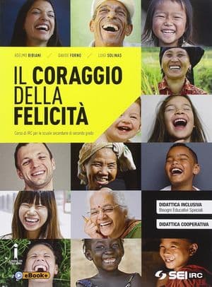 Copertina Coraggio Della Felicita' (Il) - Con Nulla Osta Cei
