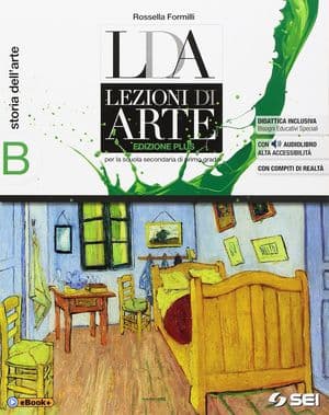 Copertina Lda - Lezioni Di Arte - Ed. Plus - Vol. B + Quaderno Sviluppo Competenze