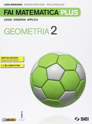 Copertina Fai Matematica Plus - Geometria 2