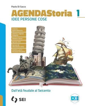 Copertina Agenda Storia 1 - Dall'Eta' Feudale Al Seicento