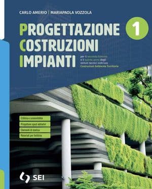 Copertina Pci-Progettazione Costruzioni Impianti 1 + Storia Della Costruzione