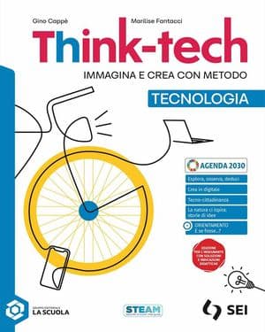 Copertina Think-Tech Tecnologia + Disegno + Tecnologia Creativa