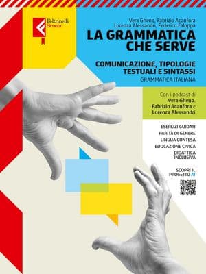 Copertina La Grammatica Che Serve Comunicazione, Tipologie Testuali, Sintassi