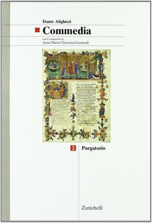 Copertina Commedia. Purgatorio