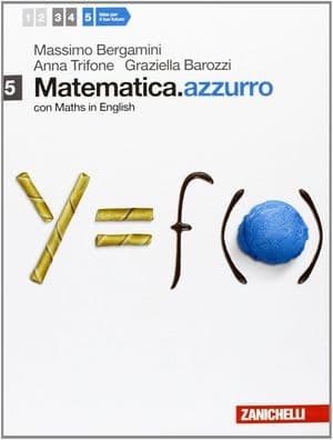 Copertina Matematica.Azzurro 5 - Con Maths In English (Ld)