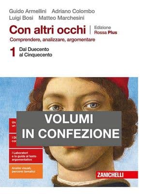 Copertina Con Altri Occhi Edizione Rossa Plus - Conf. Volume 1+ Divina Commedia (Ldm)