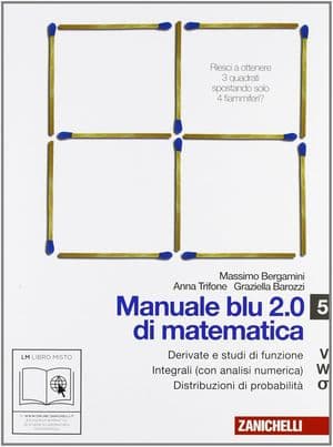 Copertina Manuale Blu 2.0 Di Matematica (Ld)