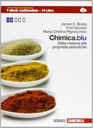 Copertina Chimica.Blu. Libro Digitale Multimediale (Ldm)